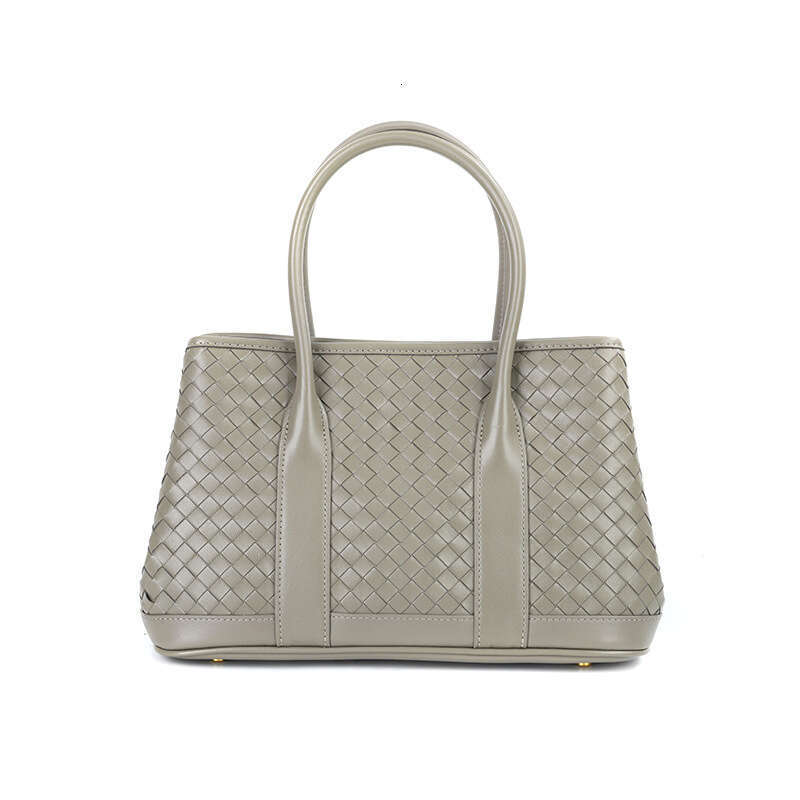 Women's Bags Handbag Niche High-End Design, Garden Genuine Leather Women's Bag, Trendy New Woven Bag