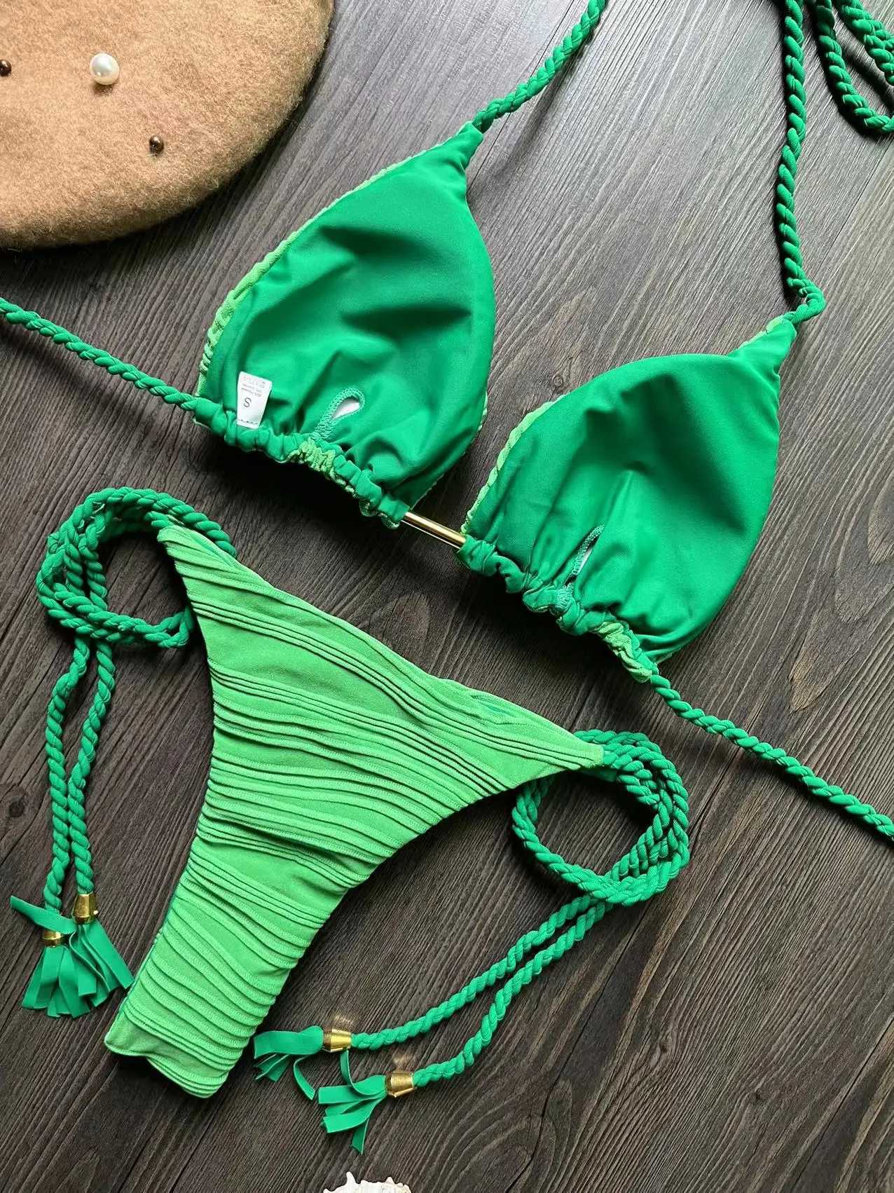 RUOTONGSEPT sexy bikini set 2024 swimsuit womens swimsuit push up thong Brazilian swimsuit beach swimsuit bikini swimsuitW241225