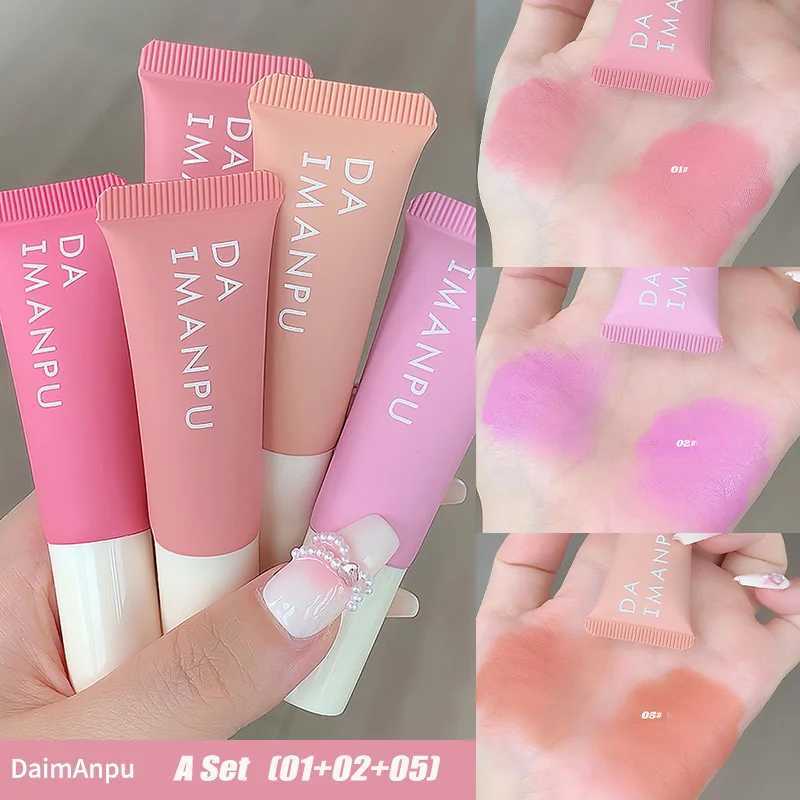 Watercolor Liquid B Makeup Lightweight Natural Creamy Cheek Rouge Long Lasting Velvet Matte Facial Ber Tint 5 ColorsXJ241225