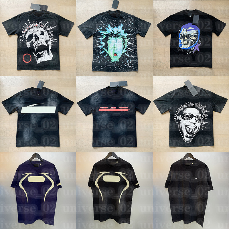 T-shirt Tees Mens and Womens Designers Tops Courte à manches courtes Summer Street Lettre d'impression Hip Hop Black Blanc T-shirts