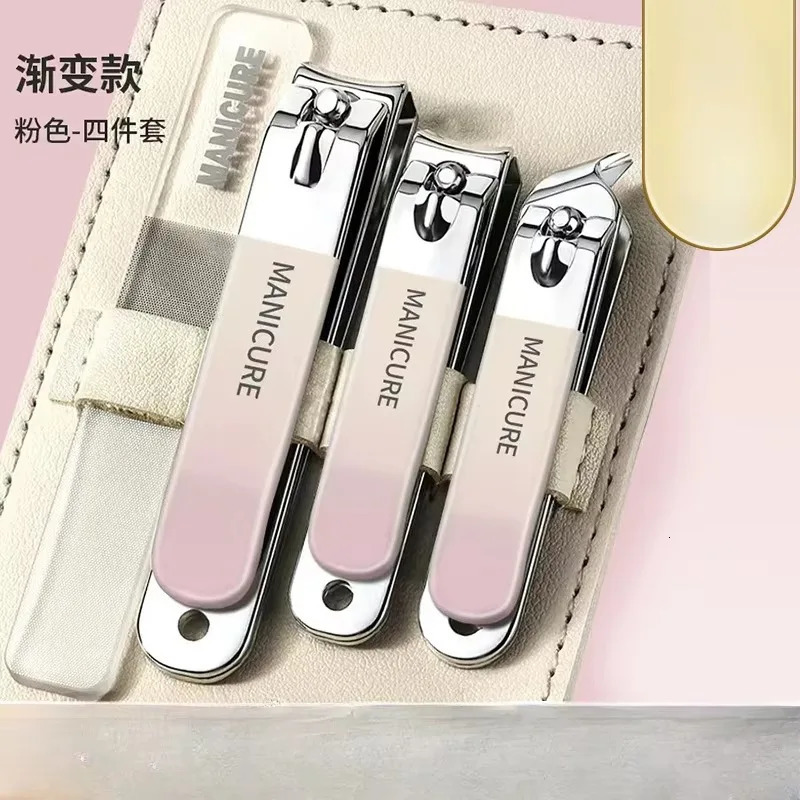 Manicure Set Professional Nail Clipper Kit Stainless Steel Manicure KitNail Care Tools Travel Manicure Grooming Kit Nail Clipp 241225