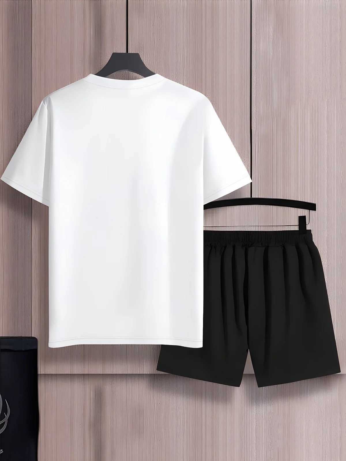 Clothing Sets Summer Baby Girls Clothes Set Kid Boy Train Printed T-Shirts And Shorts 2 Piece Suit Children Short Sleev Top Bottom TracksuitsY241225ZW