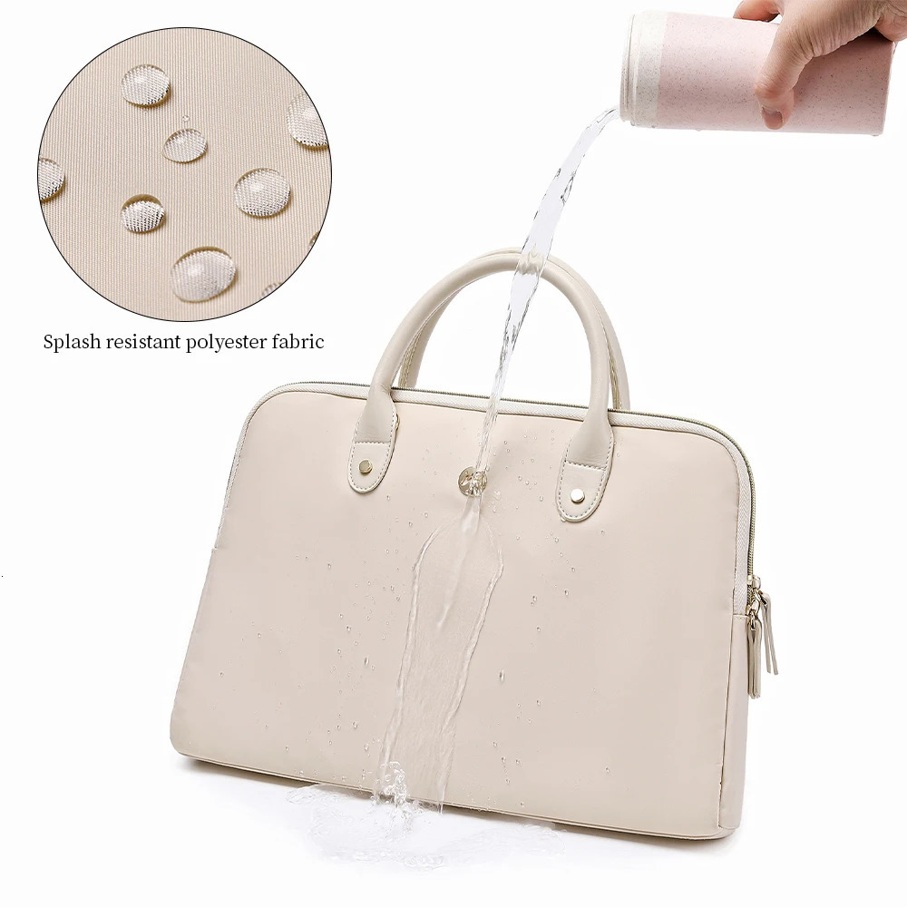 Fashion laptop bag Waterproof office Slim Notebook messenger Briefcase tote laptop bags for Women 241225