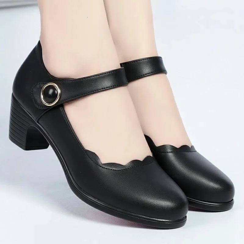 Marlisasa Women Fashion Sweet High Quality Slilp on Heel Pumps for Party Lady Cool Black Plaid Night Club Heel Shoes H6308 241225