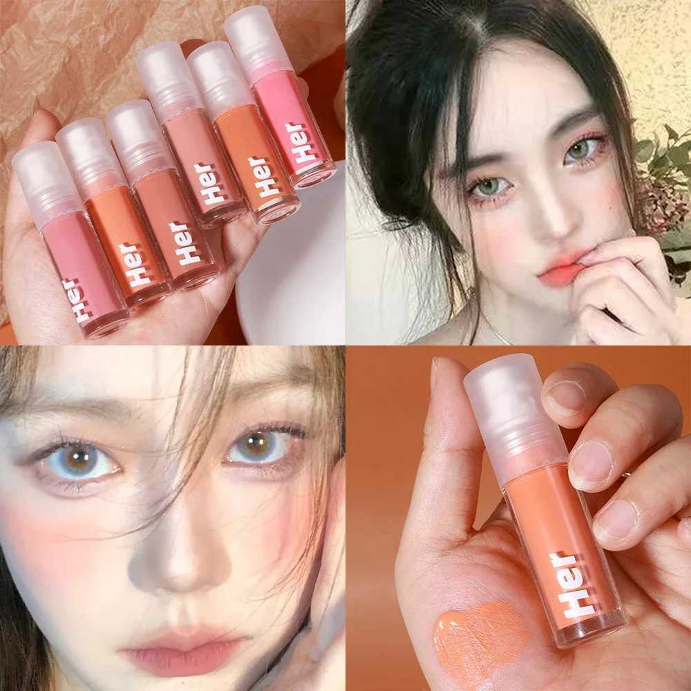 Waterproof Liquid B Velvet Matte Ber Face Pigment Lasting Natural Cream Cheek Tint Orange Peach B Makeup CosmeticXJ241225