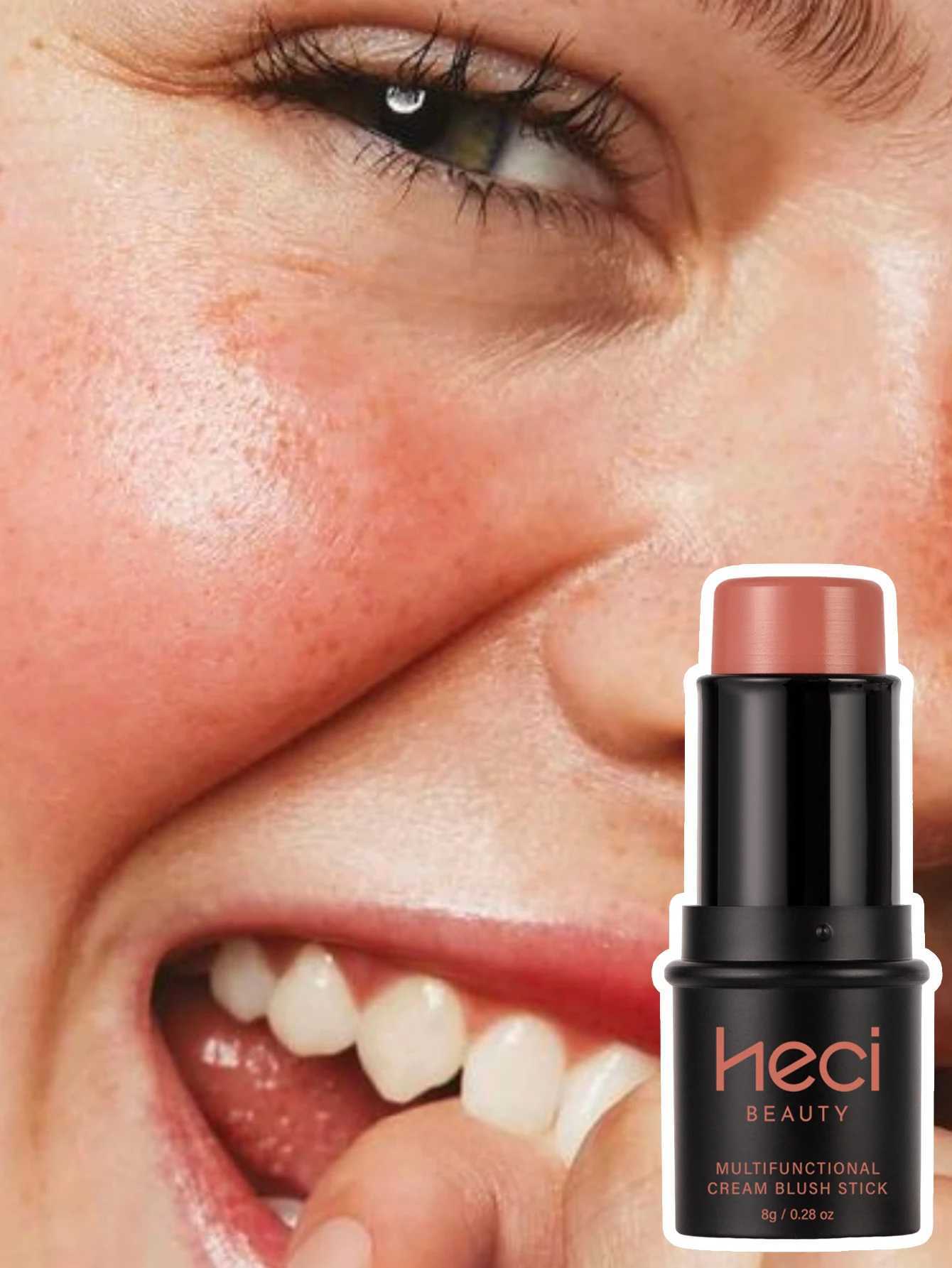 Multi-Use B Stick Natural Waterproof Makeup Highlighter And Contour Stick Shimmer Glow Buildable Color For Eyes Lips CheeksXJ241225