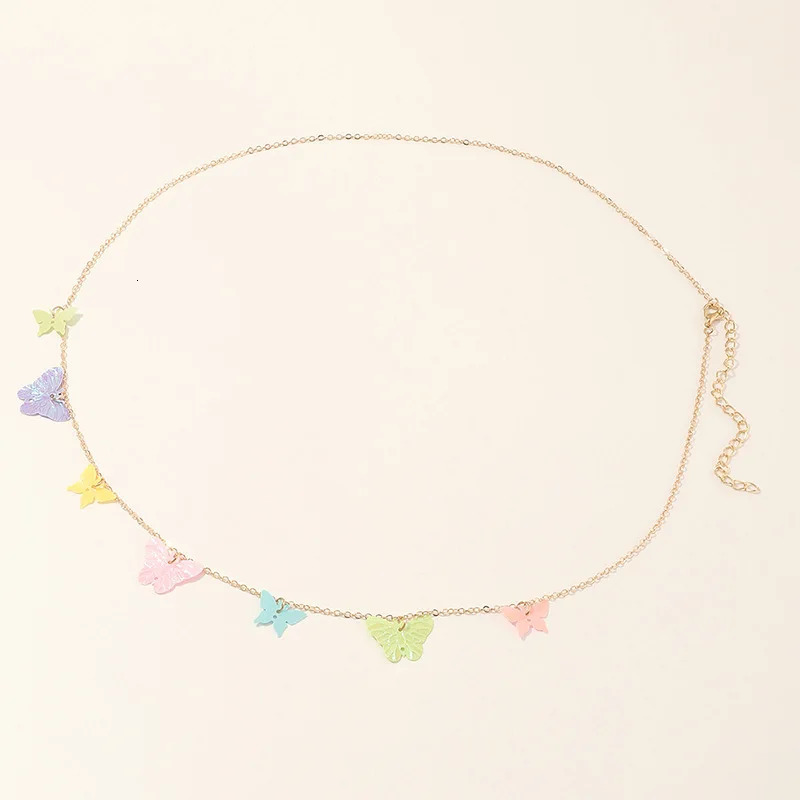 Sexy Body Creative Butterfly Waist Chain Jewelry Waist Chain for Women Beach Charm Bikini Belly Chain Butterfly Waist Chain Belt 241225