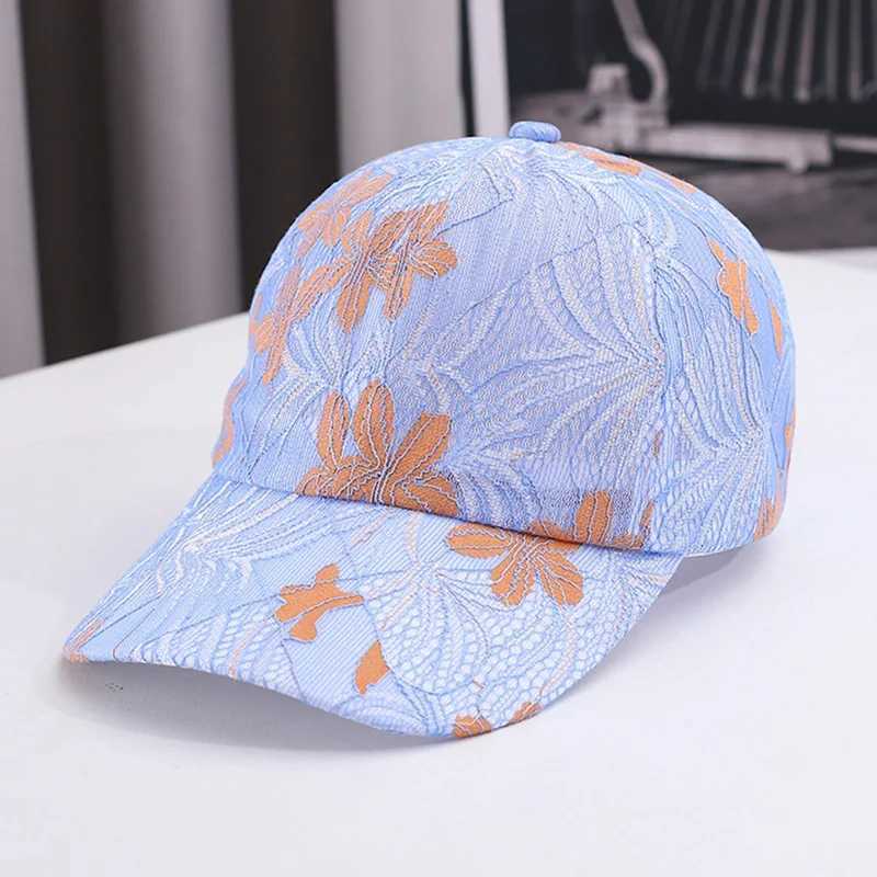 Retro letter embroidered baseball cap single color adjustable foot cap fashionable for spring and summer suitable for women W241225