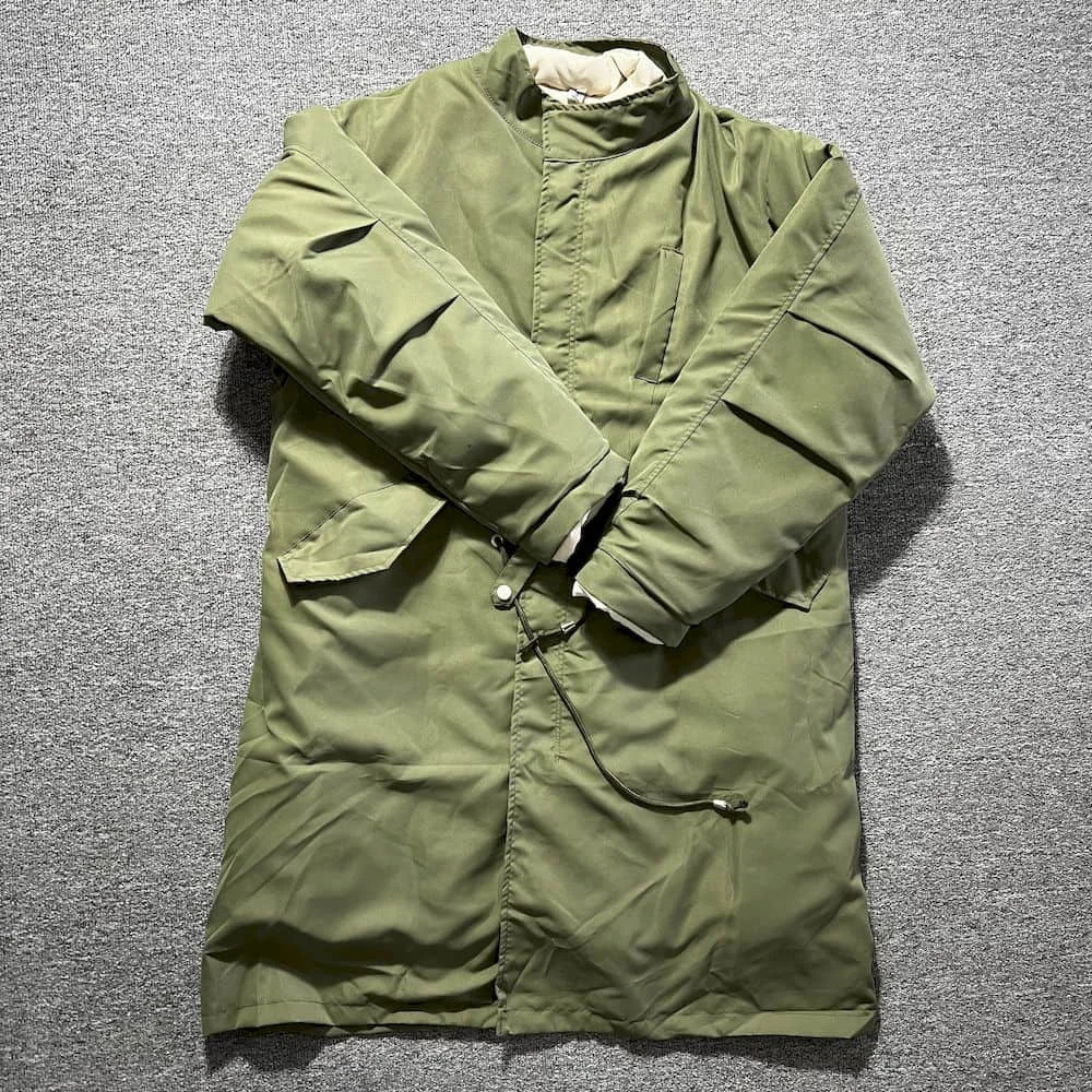 Winter Japanese Retro Stand Collar Long Cottonpadded Parkas Mens Causla Loose High Street Overcoat Windbreakers Male Clothes 241225
