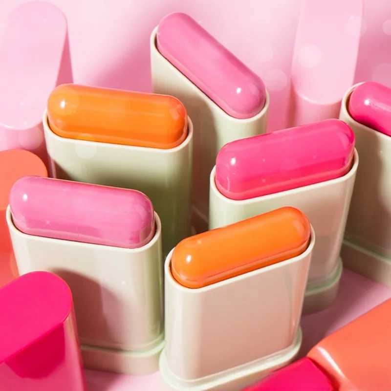 Multi-function B Stick Natural Cheek Face Rouge Ber Cream Lasting High Color Rendering Brightening for Women MakeupXJ241225