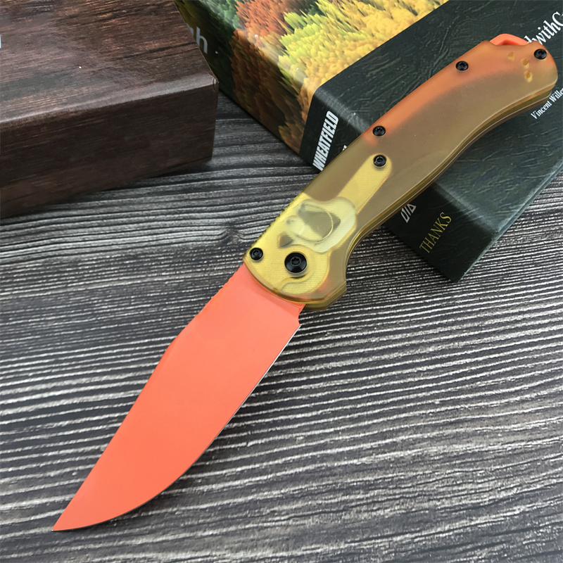 15535 Hunt Taggedout Folding Knife D2 Clip Point Blade PEI/G10/Carbon Fiber Handle Outdoors Tactical Bailout Survival Tool 3300 940 4850 533