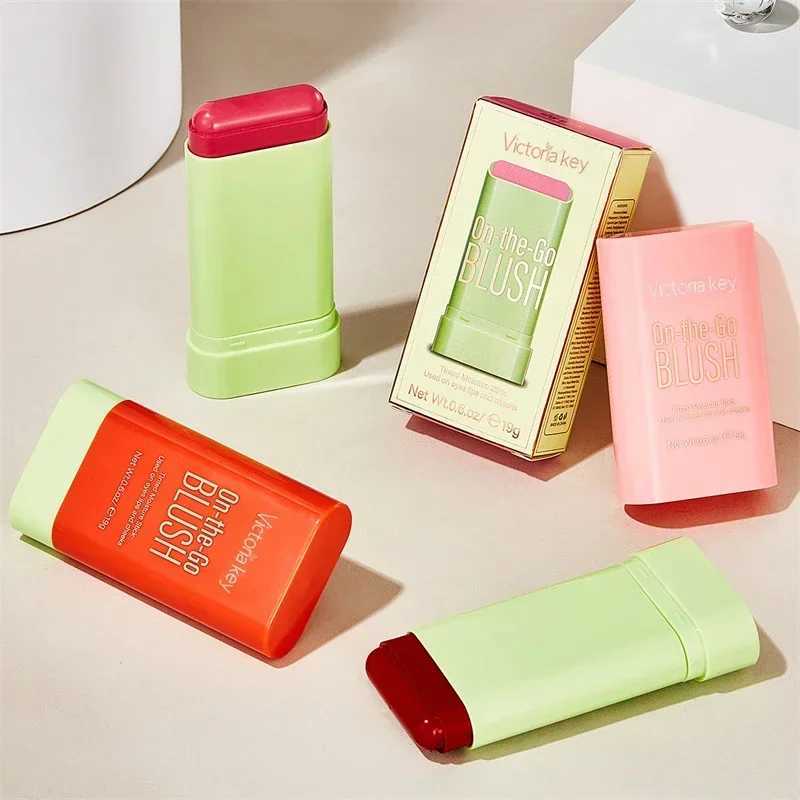 Make Up Functional B Stick Easy Color Rouge Ber Cream Waterproof High Color Rendering Brightening Skin Tone Hot BerXJ241225