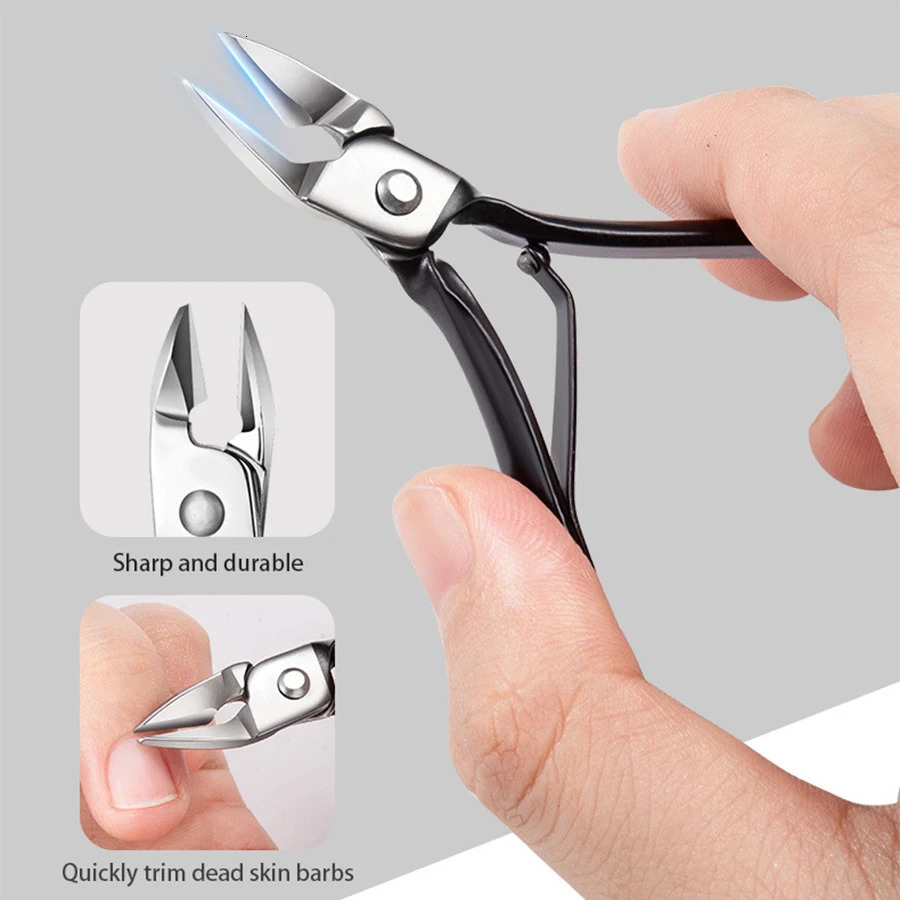 9/18 Pcs Professional Manicure Set Nail Clipper Set Beauty Set Zipper Pack Stainless Steel Portable Leather Travel Gifts 241225