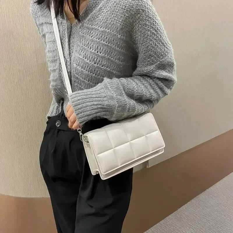 Fi Brand Designer Women Shoulder Bag Small PU Leather Female Crossbody Bag Trend Classic Handle Handbag Women Hand BagXJ241225