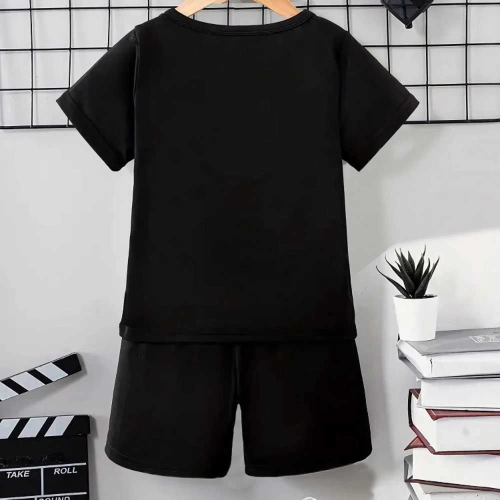 Clothing Sets Summer Baby Girls Clothes Set Children Boy Casual Short Sleeve T-shirts and Shorts 2pcs Suit Kid Top Botton Outfits TracksuitsY241225KQ6