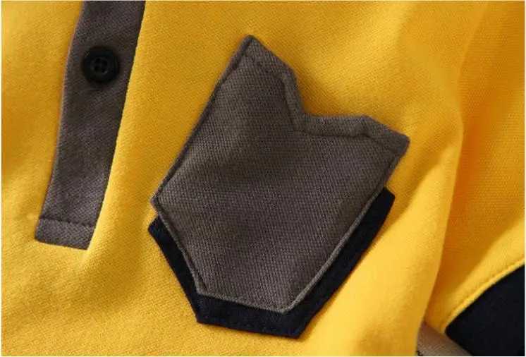 2022 Fashion Kids Boys Polo Shirts Teens 2-14 Years Cotton Short Sleeve Baby Boy Polo Sports Shirt Tops Children ClothingXJ241225