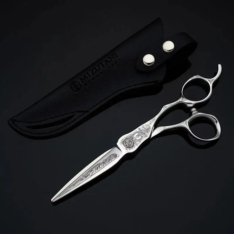 barber scissors 6.0 inch scissors VG10 material Three colors available Professional Hairdressing Scissors Barber Tools Scissors 241225