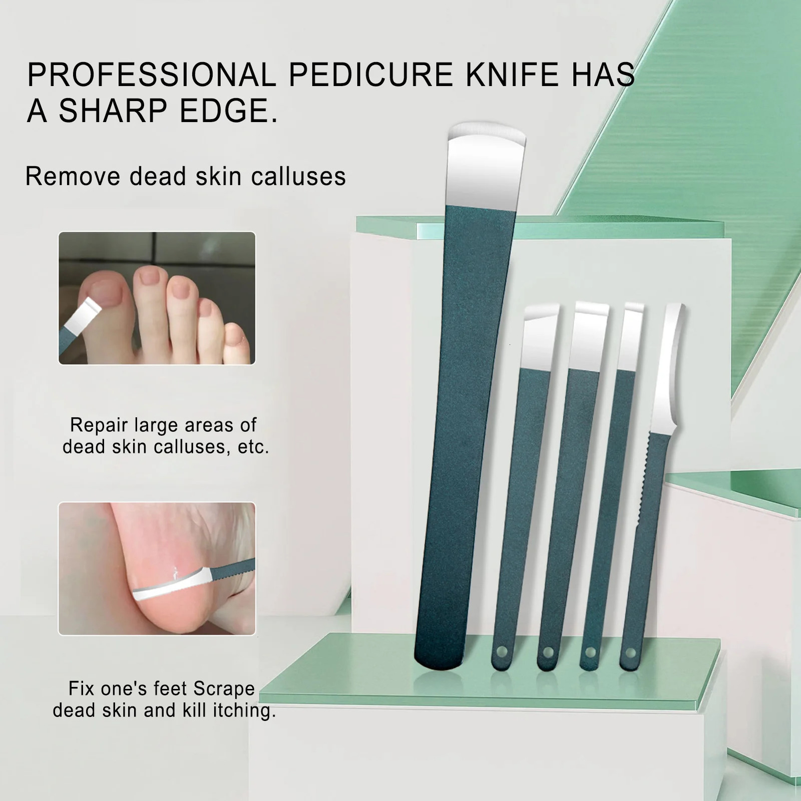 40PCS Professional Nail Clippers tool set Stainless Steel Pedicure Manicure Kit Wear-resistant Nails Art Scissor Nail Care Tools 241225