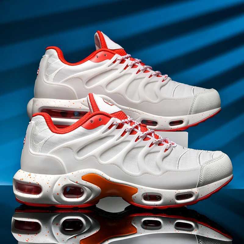 Hot Selling Men Running Shoes with Cushioning Anti Slip Big Size 37-46 Outdoor Tennis Shoes Classic Training Fitness SneakersC250304