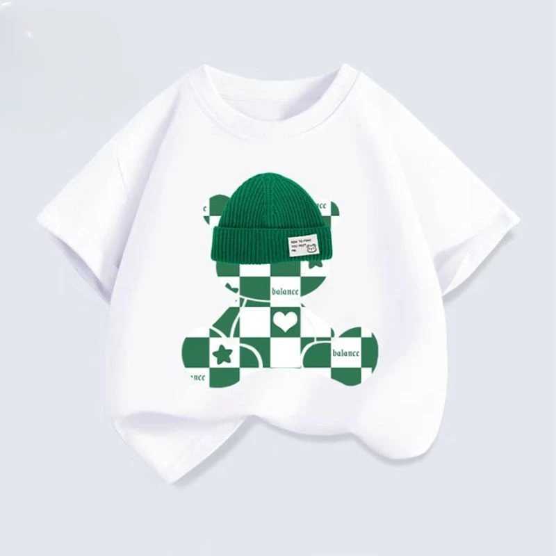 Clothing Sets Summer Baby Boy Clothes Set Children Girls Cartoon Bear Short Sleeve T-shirts Top and Shorts Bottom Suit Kid Casual TracksuitsY241225M1A