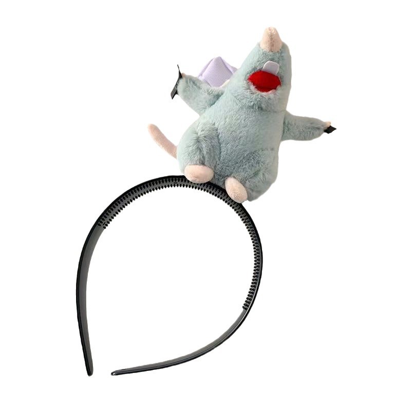 Cute Toothed Doll Cooking Mouse King Hair Hoop Funny Cartoon Constellation Doll New Internet Celebrity Face Wash Headband