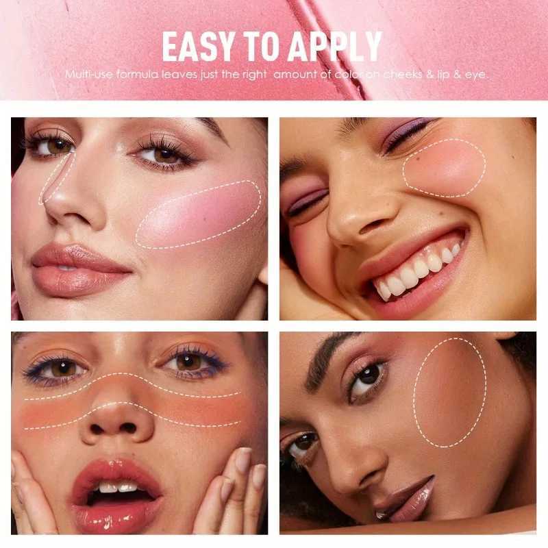 PECOLOVERS Waterproof B Cream - Long-Lasting High Pigmentation for All Skin Tones Natural Cheek Face RougeXJ241225