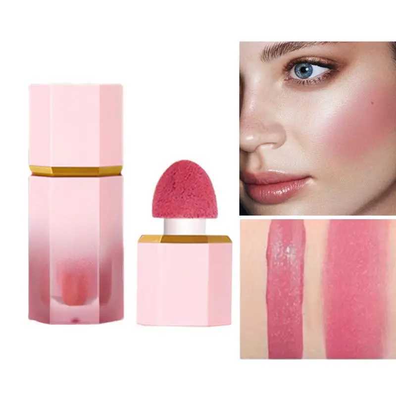 Cheek Liquid B With Cushion Liquid Illuminator Face Highlighter Long Lasting Natural Skin Tint Face B Wand Creamy BXJ241225