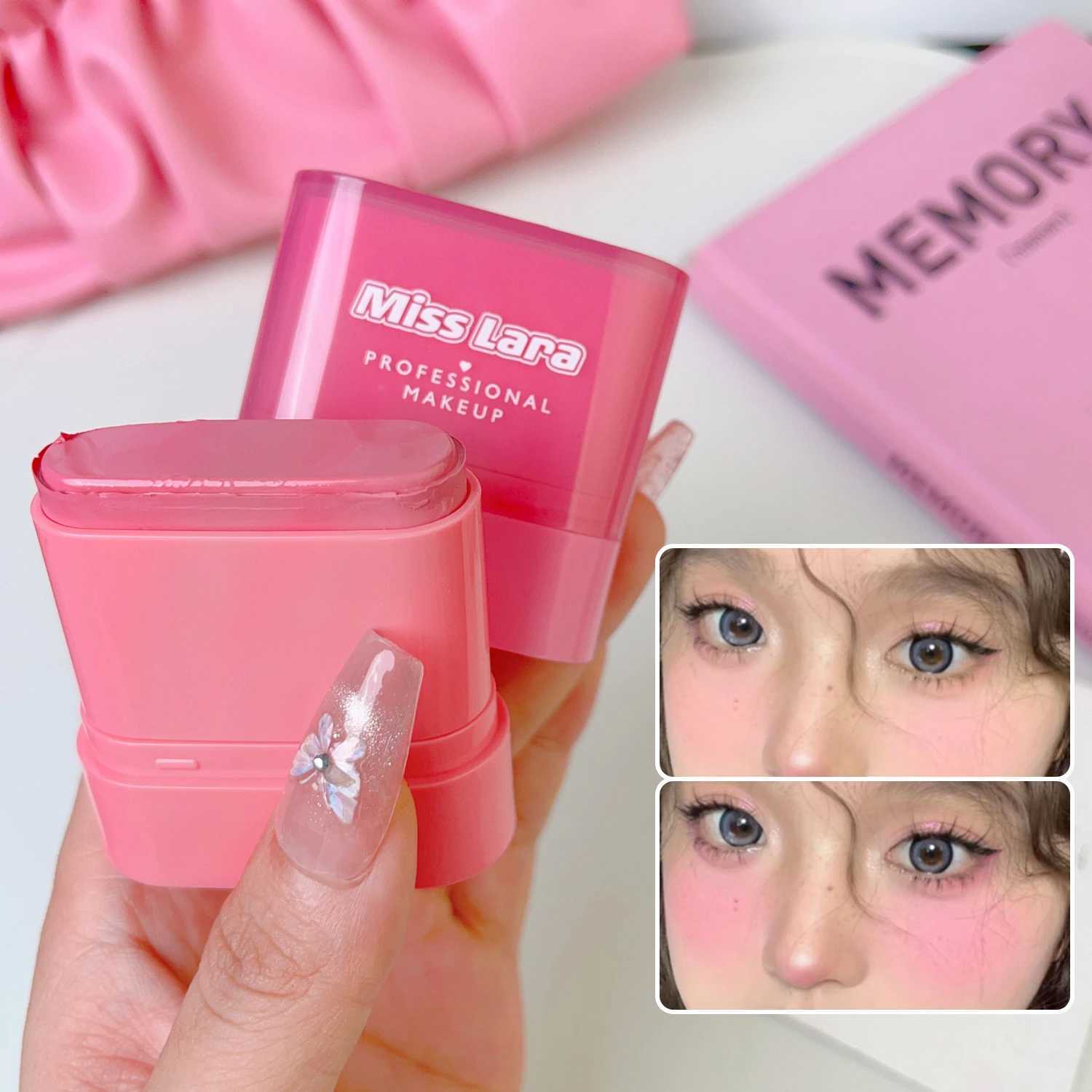 6colors B Stick Long Lasting Natural Rouge Contour Cream Ber Cosmetics Cheek Lip Tinted Waterproof Smooth B MakeupXJ241225