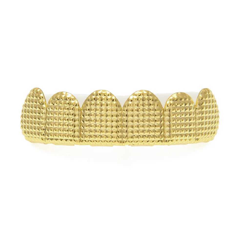 Small Zircon Bling Teeth Grillz Top Bootom Dental Mouth Punk Teeth Cs Cosplay Party Tooth Rper Hip Hop Jewelry TG032XJ241225