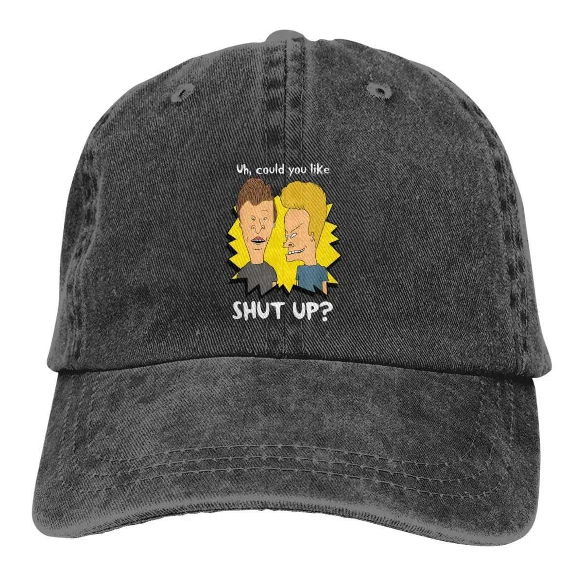 Solid color denim hat closed graphic hat sun hat baseball hat beaver hat and button head birdcage truck driver dad hat W241225