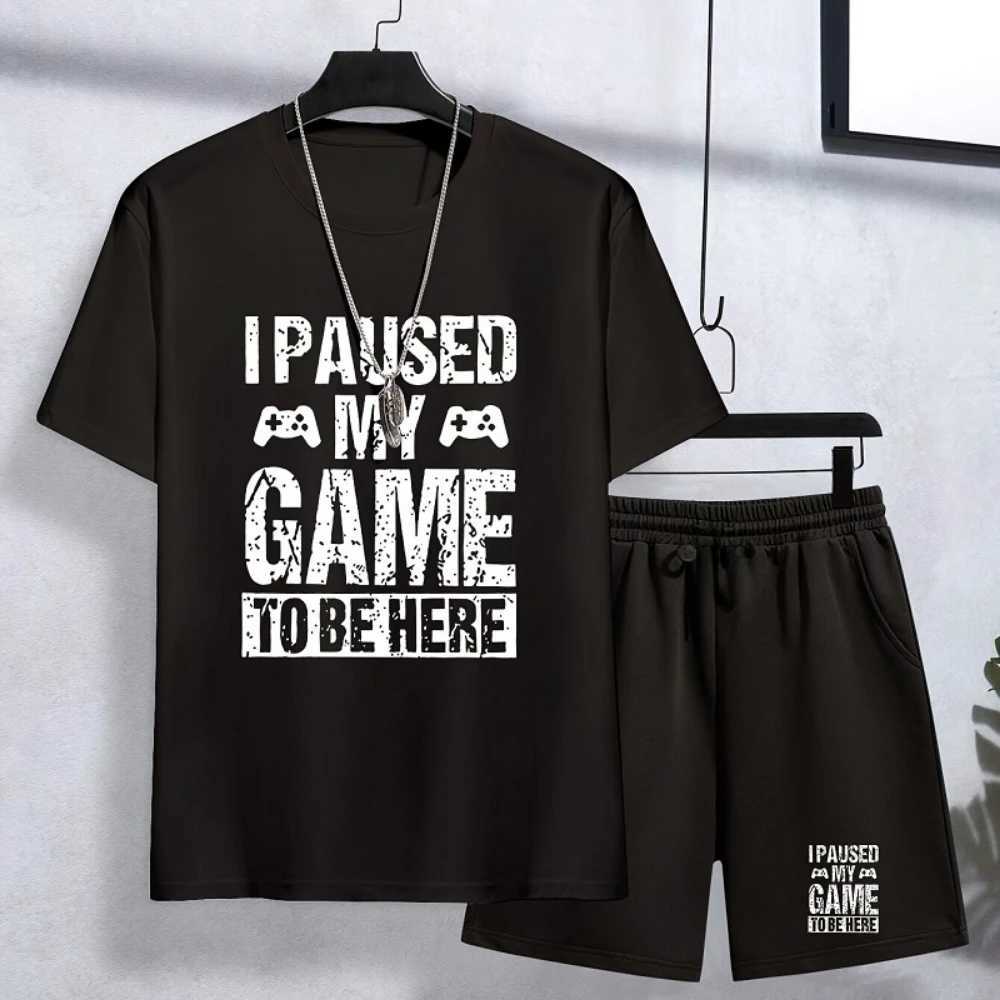 Clothing Sets Summer Baby Girls Clothes Set Fashion Letter Printed Short Sleeve T-shirts and Shorts 2pc Children Boy Top Bottom Hip Hop OutfitY2412257
