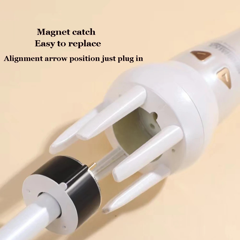 2 in 1 Automatic Rotating Hair Curler 13MM/32MM Hair Iron Interchangeable Hair Iron Curler Set Curler Hair Styles Tool 241225