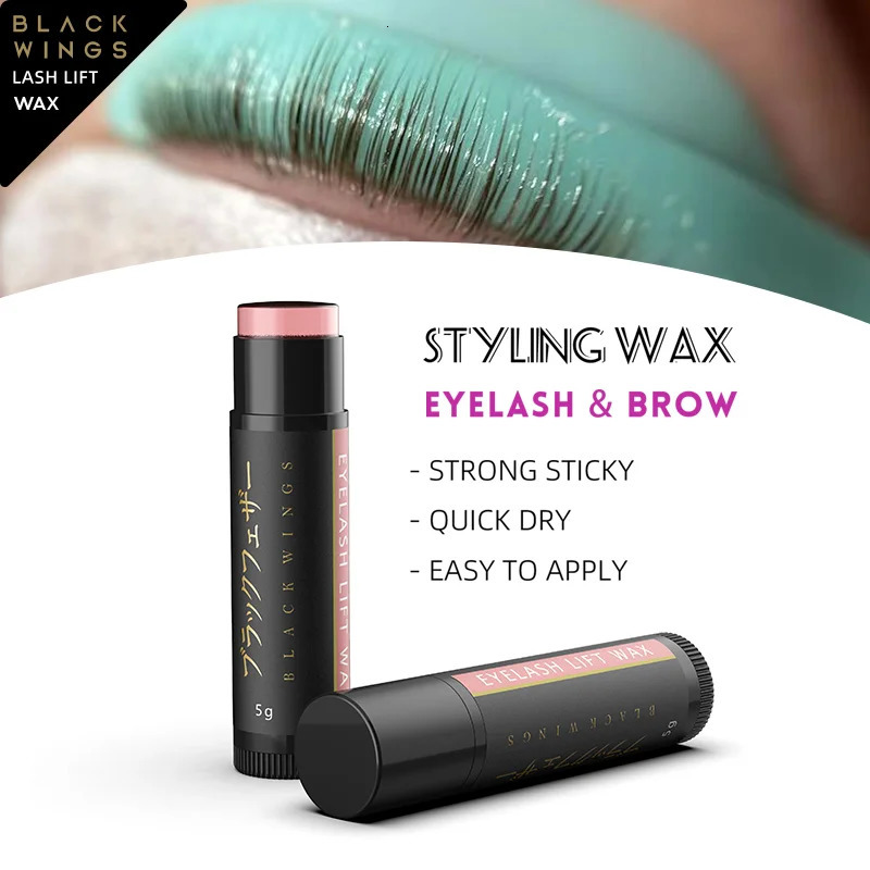 Glue eyelash glue 5ml solid glue eyelash eyebrow wax eyelash pad silicone eyelash point eyelash curler 241223
