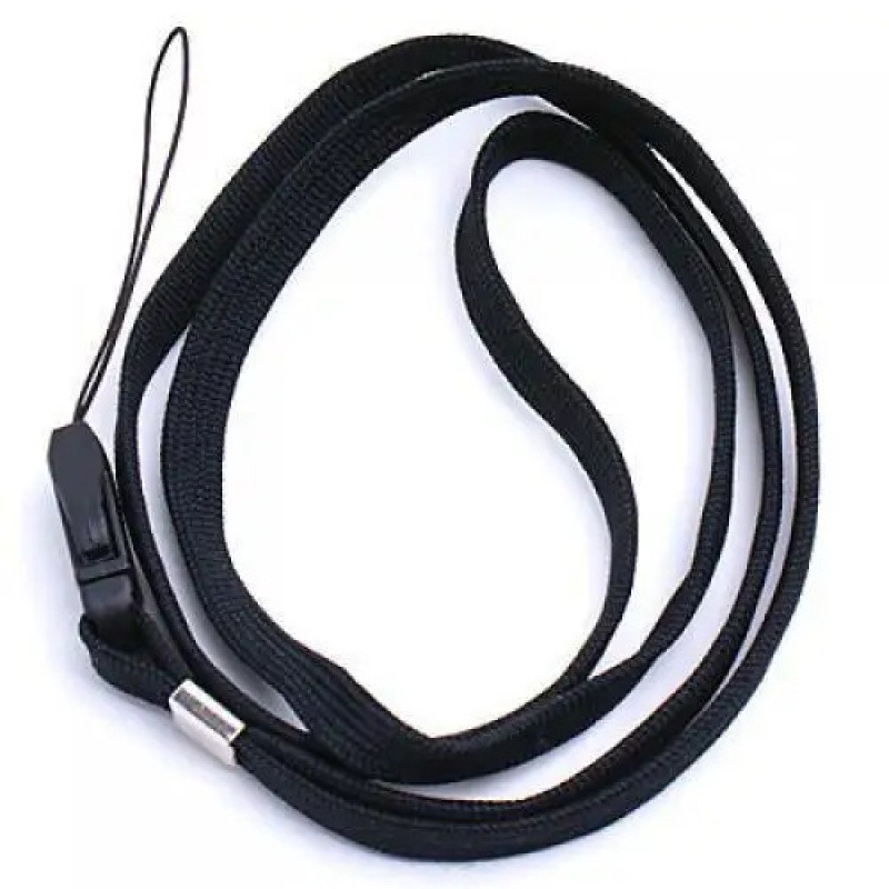 Factory Customization 16 Inch Lanyard Neck Strap/Cord Phone Charm Strap for Mp3 MP4 Cell Phone Camera USB Flash Drive ID Card--Black Accessories