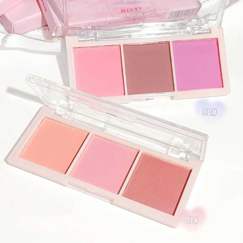B Palette Natural Color Lasting Peach Cheek TintFace Contouring B Powder Non-Flying Powder Long-Lasting Cosmetic MakeupXJ241225