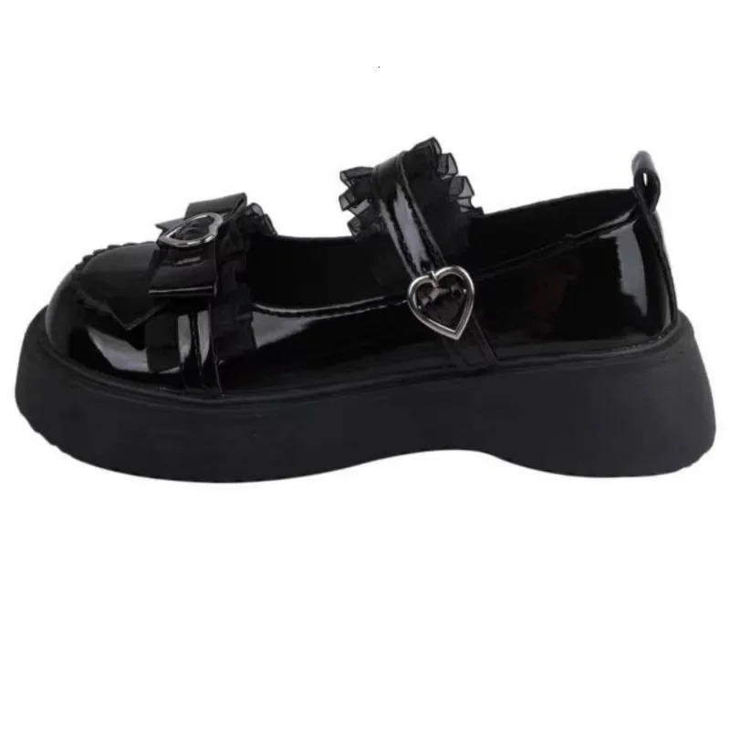 Women Mary Janes Shoes Platform Shoes for Women Dress Students Lolita Shoes Cute Thick Bottom Non-Slip Jk Zaptos Mujer 241225
