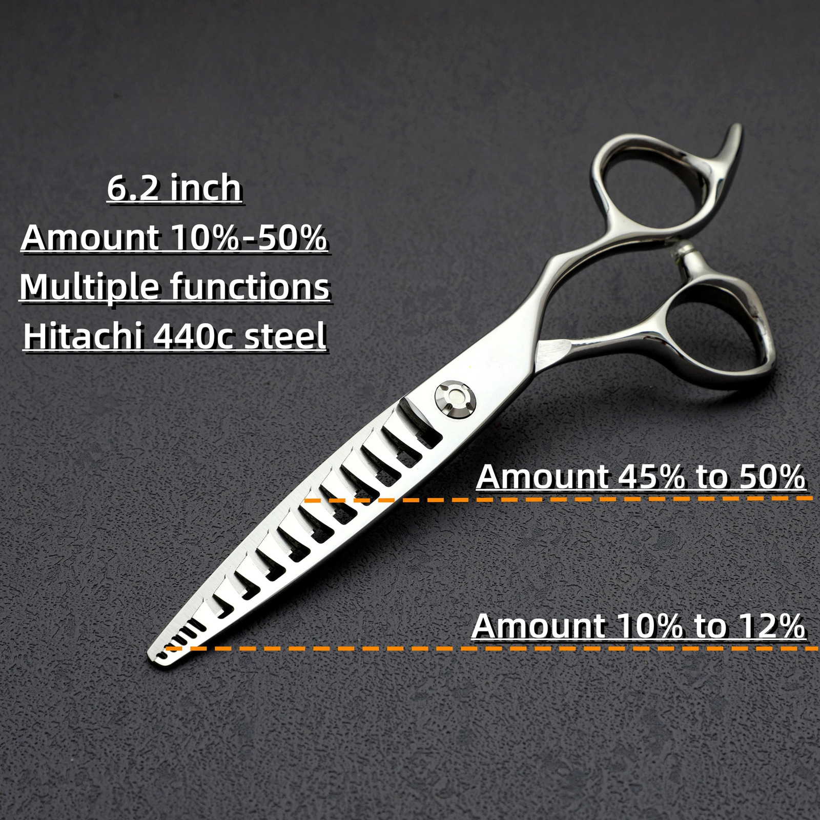 Barbershop accessoriesMultifunction Hair Thinning scissorsProfessional hairdressing scissors440c steel Hair cutting tools 241225