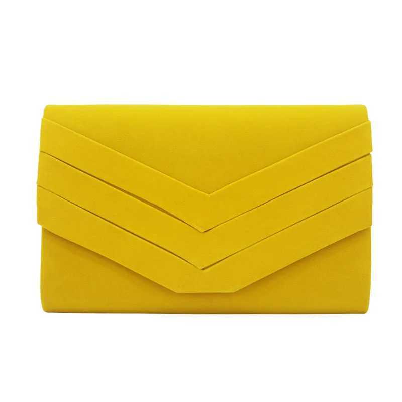 Satin envelope clutch handbag PU leather solid color womens evening dress party wallet square mini wedding bride shoulder messenger bag Z241225