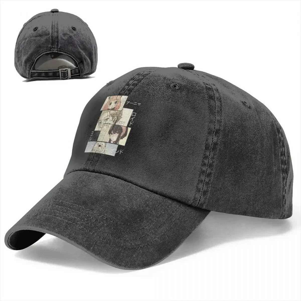 Summer Cap Sun Visor Forge Family Hip Hop Hat Spy x Family Animation Cowboy Hat Pedal Truck Dad Hat W241225