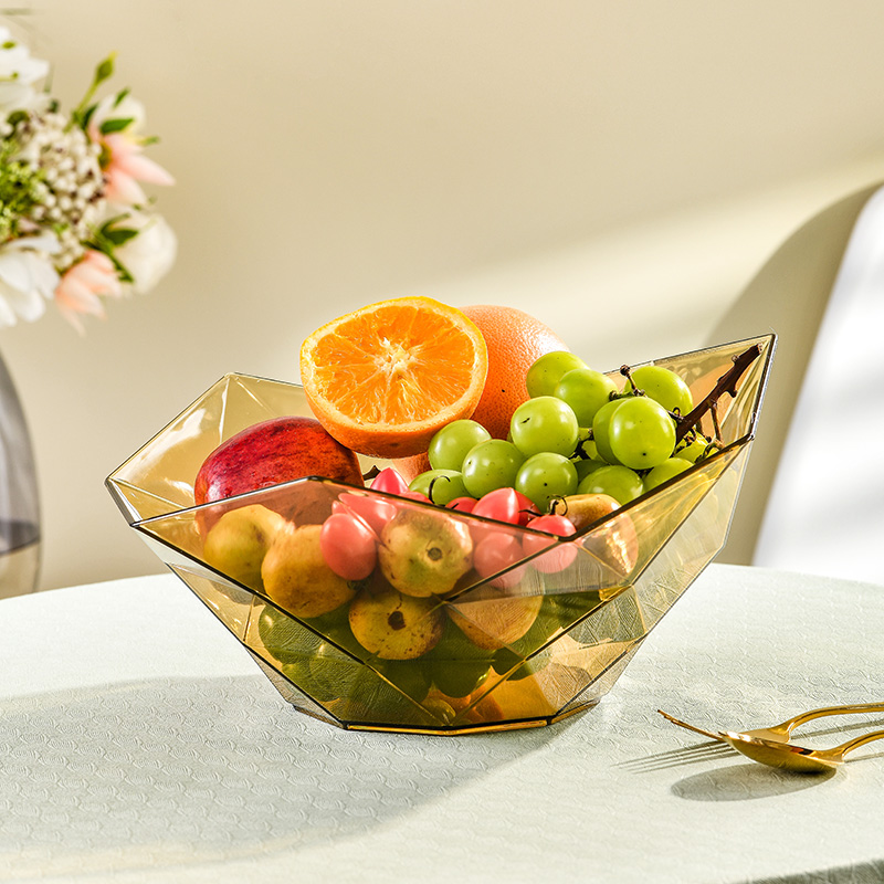 Contemporary Fruit Plate Made of High-Quality Materials Perfect for Any Dining Table