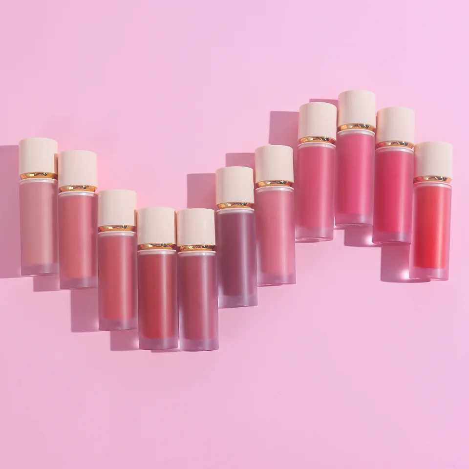 Bivanfe Liquid B Velvet Matte Ber Korean Makeup For Women All Skin Types Waterproof Lip Cheek Tint B CosmeticsXJ241225