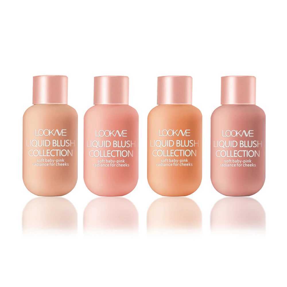 4 Color Mini Bottle Liquid B Natural Brighten Cheek Skin Tone Makeup Rouge Pigmented Professional Contour Shadow CosmeticsXJ241225