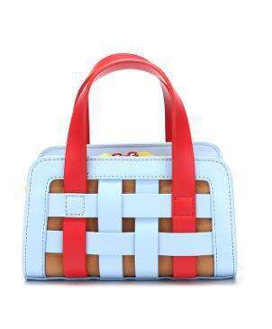 Women's Bags Handbag Fashion Splicing Woven Design New In Handbag Casual Versatile Ladies Shoulder Bag Crossbody Bags For Woman Bolso De Mujer