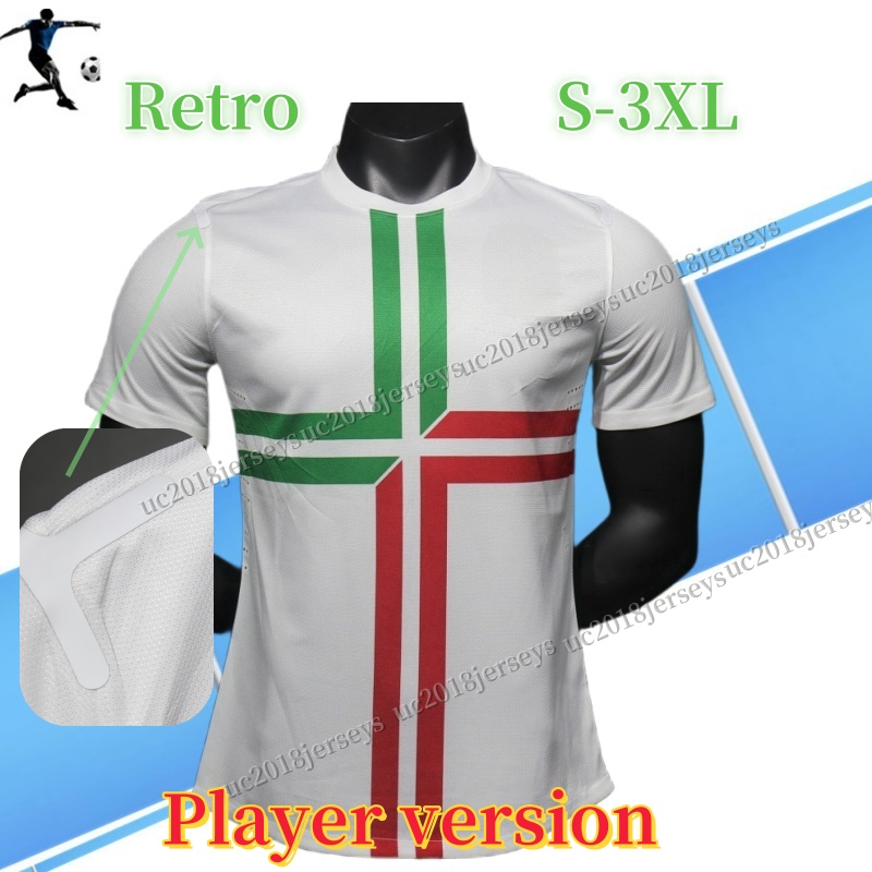 Player version Portugal 2012 Retro soccer jerseys RonaLdO MEN 12 PT Away classic vintage football shirt away shirts S-3XL