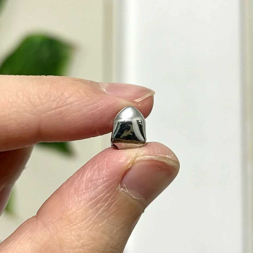 YOUNGX DIY Gold Silver Color 2/6 Teeth Grillz Hip Hop Glossy Tooth Cs For Women Men Halloween Cosplay Jewelry GiftXJ241225