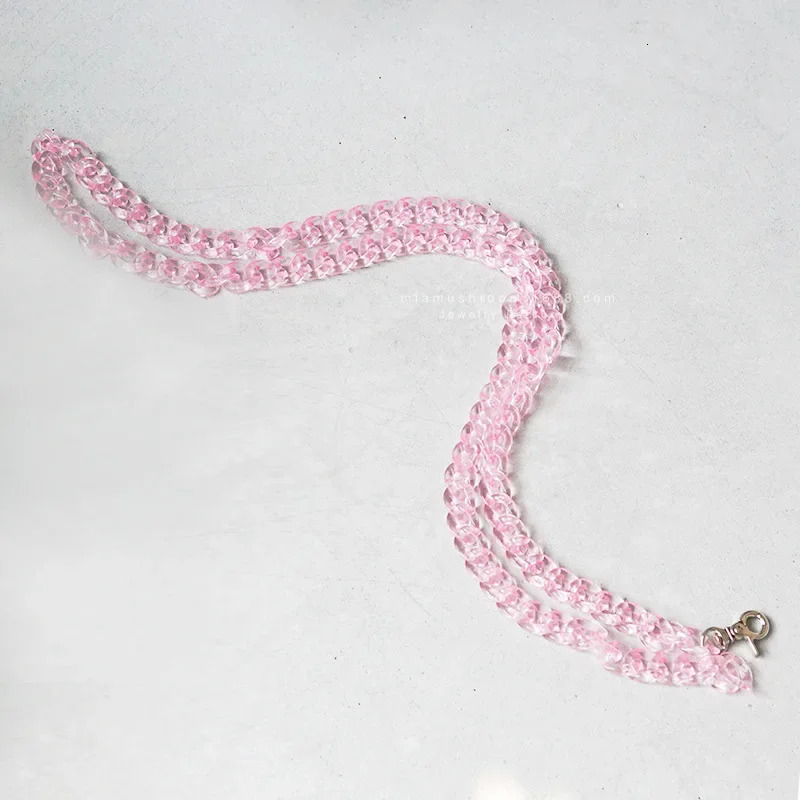 Y2K Sweet Cool Japanese Harajuku Style Transparent Acrylic Waist Chain Womens Body Chain Jewelry Accessories From China 241225
