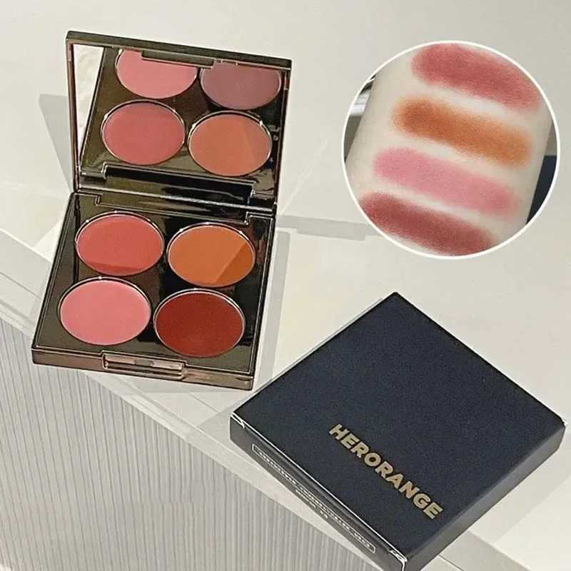 Retro Reddish Brown Ber Palette Multi-purpose Nude Cream Cheek B Contour Lip Mud Natural Matte Face Rouge Shadow PaletteXJ241225