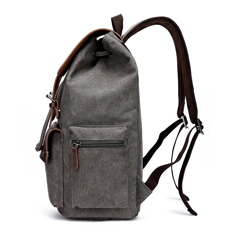 Mens Backpack Vintage Canvas Backpack School Bag Mens Travel Bags Large Capacity Backpack Laptop Backpack Bag High Qualit 241225