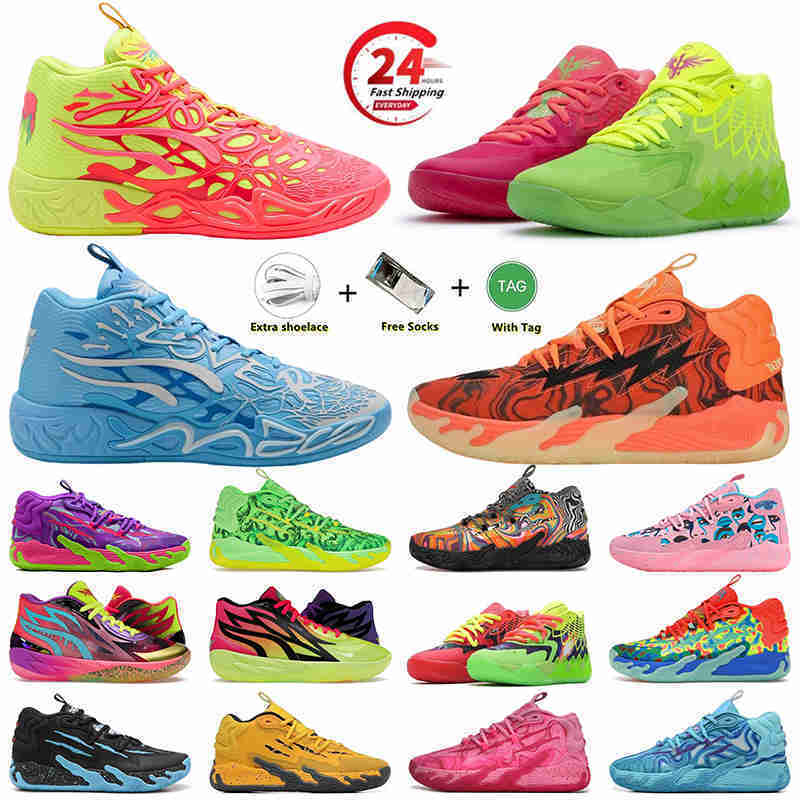 Lamelo Ball Melo Sneakers Basketball Shoes mb01 02 03 04 Rick Morty Love Halloween LaFrance Toxic Queen City Outdoor Trainers Designer Signature Shoe Dhgate 36-46