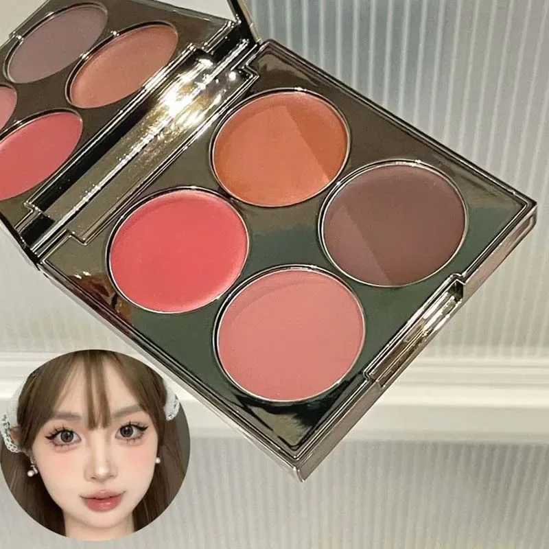 Retro Reddish Brown Ber Palette Multi-purpose Nude Cream Cheek B Contour Lip Mud Natural Matte Face Rouge Shadow PaletteXJ241225